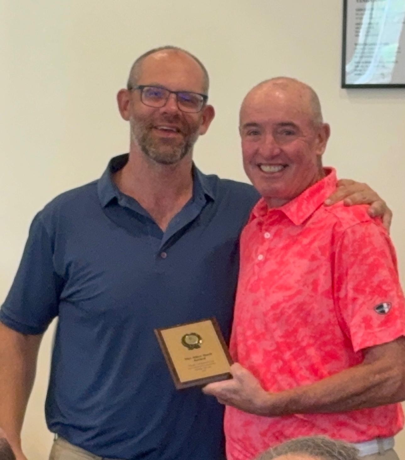 Darren Seidl winner of inaugural Allen Garb award - with Allen Garb