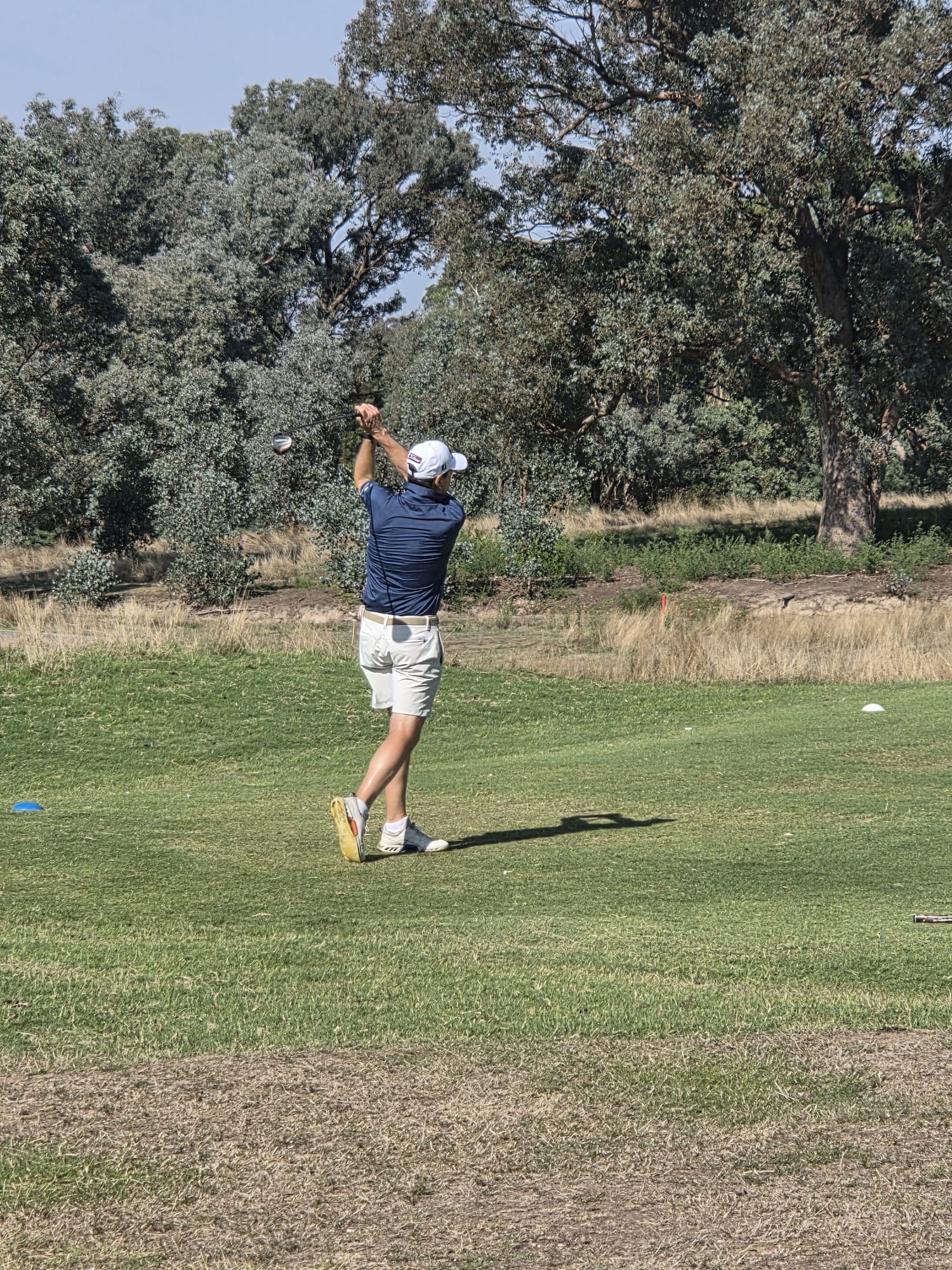 Joe Dorfman in action at Presidents Cup